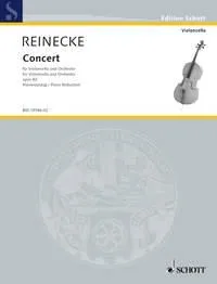 Concert, op. 82. cello and orchestra. Réduction pour piano avec partie soliste.