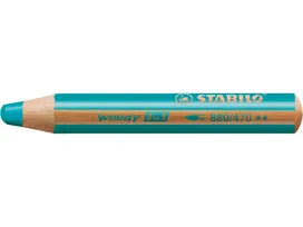 Stabilo Woody 880/470 Crayons géants 3 en 1 Vert Jade