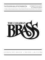 The Glenn Miller Songbook, The Canadian Brass Limited Edition Series Brass Quintet
