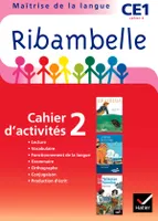 Ribambelle CE1 2010 série Rouge, cahier d'activités n°2 NON VENDU SEUL Compose le 9344912