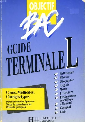 Objectif bac., Guide terminale L