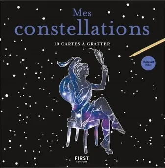 10 cartes à gratter - Mes constellations