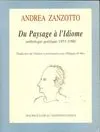 Du Paysage a l'Idiome, anthologie poétique, 1951-1986