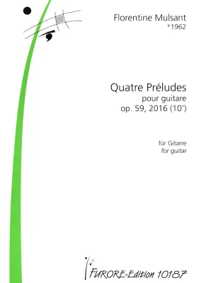Quatre Préludes op. 59