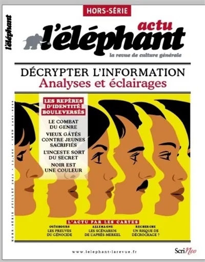 Livres Sciences Humaines et Sociales Actualités L'Eléphant : la revue, hors-série, n° 3 Les repères d'identité bouleversés COLLECTIF