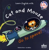 Learn english with cat and mouse - go to space