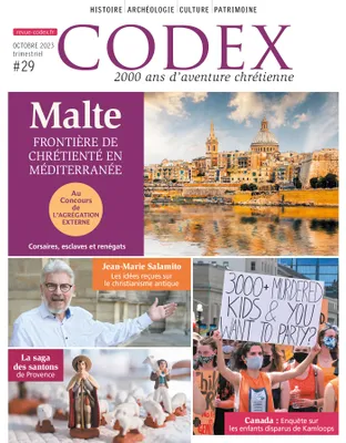 Codex # 29 Malte, frontière de la chrétienté