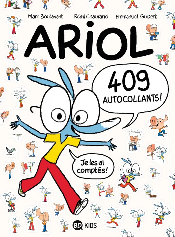 409 autocollants Ariol Emmanuel Guibert