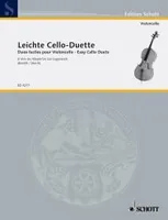 Leichte Cello-Duette, Von der Klassik bis zur Gegenwart. 2 cellos. Partition d'exécution.