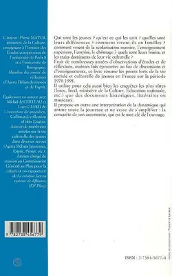 Les enfants de la liberté, études sur l'autonomie sociale et culturelle des jeunes en France, 1970-1996