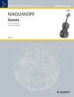 Sonata, pour alto et piano. viola and piano.