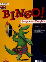 Bingo ! 1 cahier d'exercices + cd audio, J'apprends l'anglais