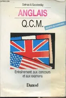 Anglais - Q.C.M. (sujets 90 corrigés) - Entraînement aux concours et aux examens, examens et concours de l''enseignement supérieur, première et deuxième langues