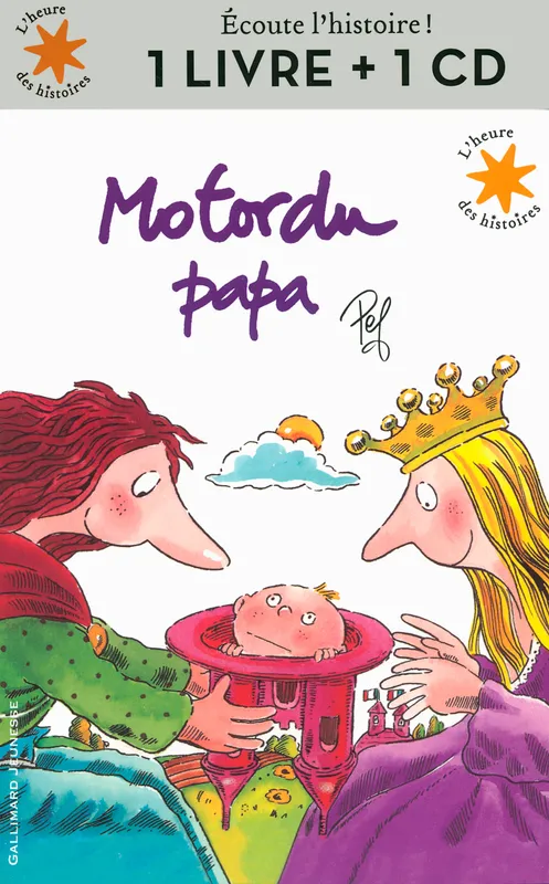 Livres Jeunesse de 3 à 6 ans Recueils, contes et histoires lues Motordu papa Pef
