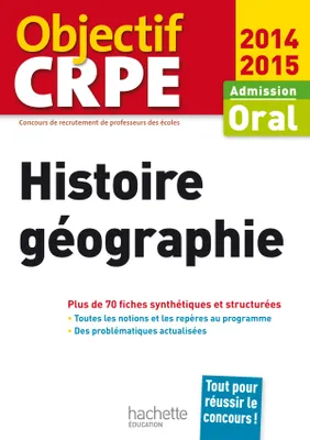 CRPE en fiches : Histoire Géographie