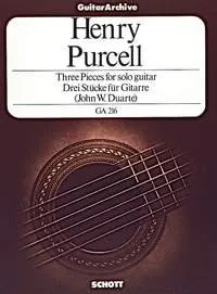 Three Pieces, Prelude - Aria - Rondo. guitar.