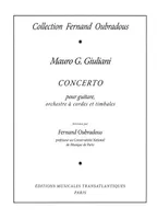 Concerto pour guitare, orchestre à cordes et timbales, [op. 30]