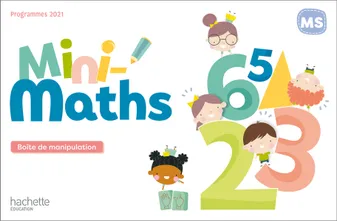 Mini-Maths Moyenne section - Boîte de matériel de manipulation - Ed. 2022 - 3018