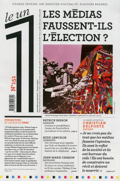 Livres Sciences Humaines et Sociales Actualités Le 1 - numéro 151 Les médias faussent-ils l'élection ? COLLECTIF