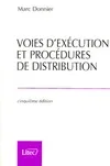 Voies d'exécution et procédures de distribution 5e édition (ancienne édition)