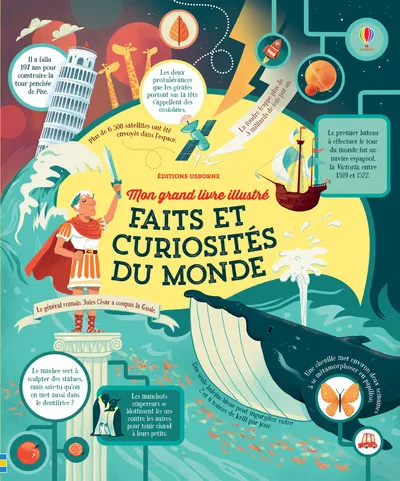 Faits et curiosités du monde - Mon grand livre illustré James Maclaine