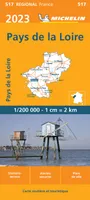 Carte Régionale Pays de la Loire 2023