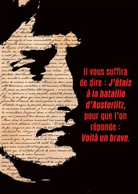 Affiche Discours Napoléon Bonaparte