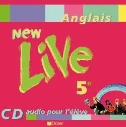 New live 5e LV1 cd audio élève
