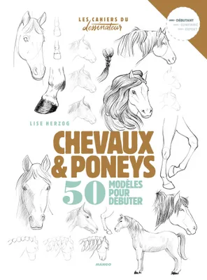 Chevaux & poneys, 50 modèles pour débuter