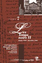 Correspondance Alexandre Vialatte-Henri Pourrat., 7, Correspondance Alexandre Vialatte-Henri Pourrat, 1916-1959
