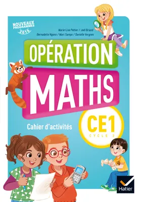 Opération Maths CE1 Éd.2017 - Cahier d'activités