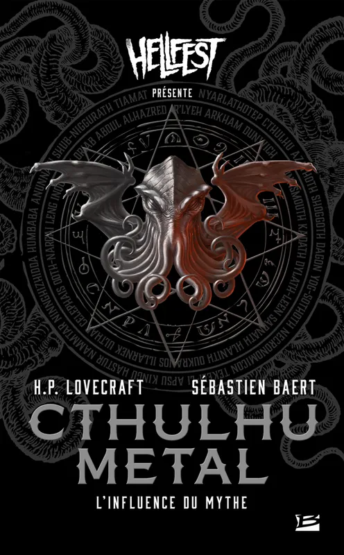 Livres Littératures de l'imaginaire Science-Fiction Cthulhu / l'influence du mythe sur le métal H.P. Lovecraft, Sébastien Baert
