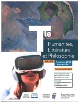 Humanités, littérature et philosophie terminale, enseignement de spécialité / programme 2020, nouvea, Tle, enseignement de spécialité