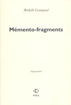 Memento-fragments, Anagrammes