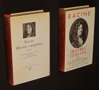 Oeuvres complètes de Racine, Tomes 1 et 2 (Bibliothèque de la Pléiade)