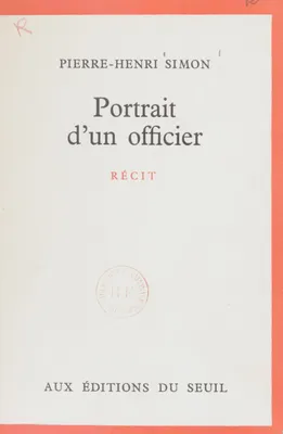 Portrait d'un officier