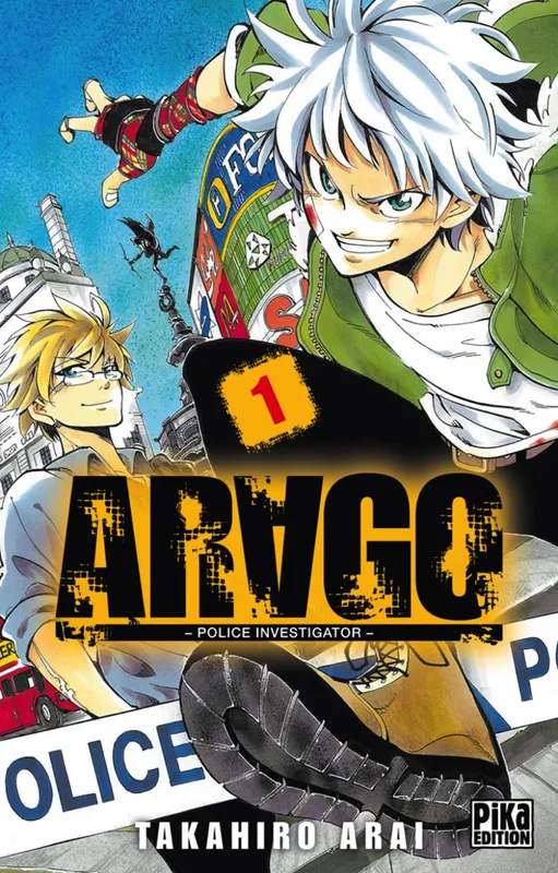 Livres Mangas Shonen 1, Arago T01, Police Investigator Takahiro Arai