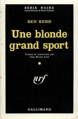 Une blonde grand sport