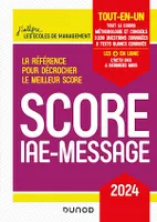 Score IAE-Message - 2024, Tout-en-un
