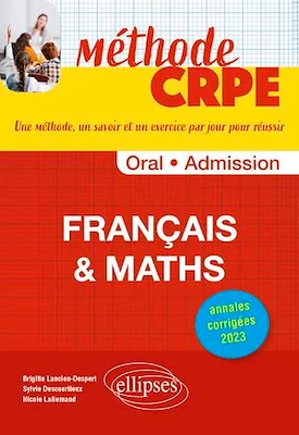 Épreuve d'admission Français & Maths - CRPE