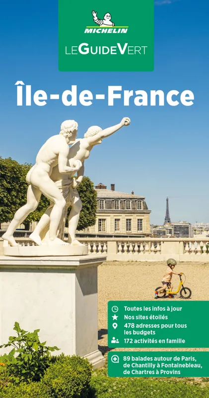 Livres Loisirs Voyage Guide de voyage Guide Vert Île-de-France, Escapades à Chartres Manufacture française des pneumatiques Michelin,