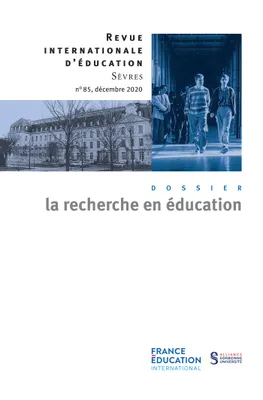 La recherche en éducation - Revue internationale d'éducation sèvres 85