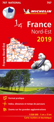 Carte Nationale France Nord-Est 2019